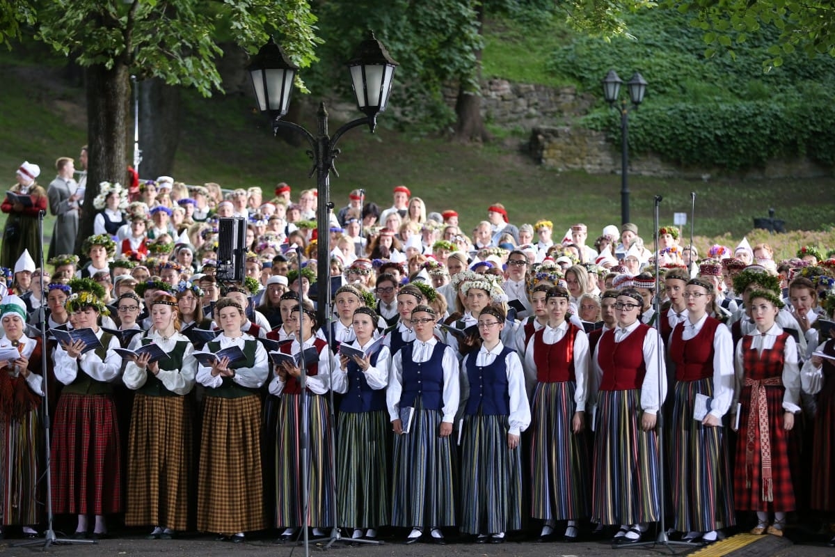 XXVI Vispārējo latviešu Dziesmu un XVI Deju svētku ieskaņas koncerts Bastejkalnā