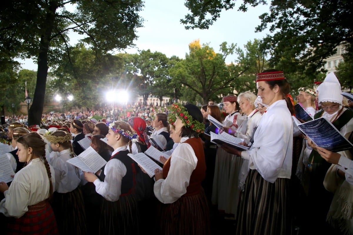 XXVI Vispārējo latviešu Dziesmu un XVI Deju svētku ieskaņas koncerts Bastejkalnā
