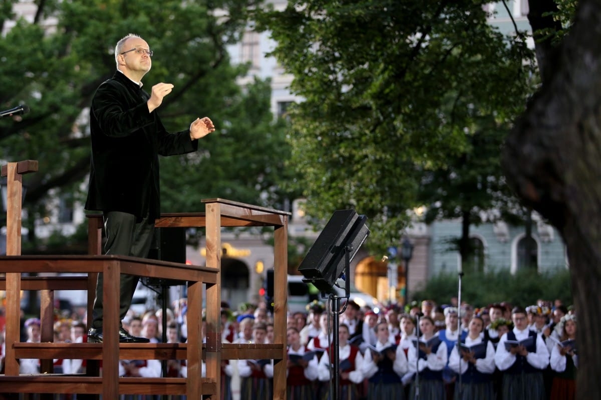 XXVI Vispārējo latviešu Dziesmu un XVI Deju svētku ieskaņas koncerts Bastejkalnā