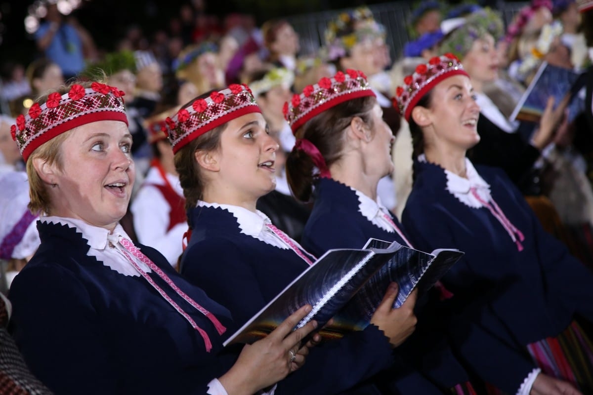 XXVI Vispārējo latviešu Dziesmu un XVI Deju svētku ieskaņas koncerts Bastejkalnā