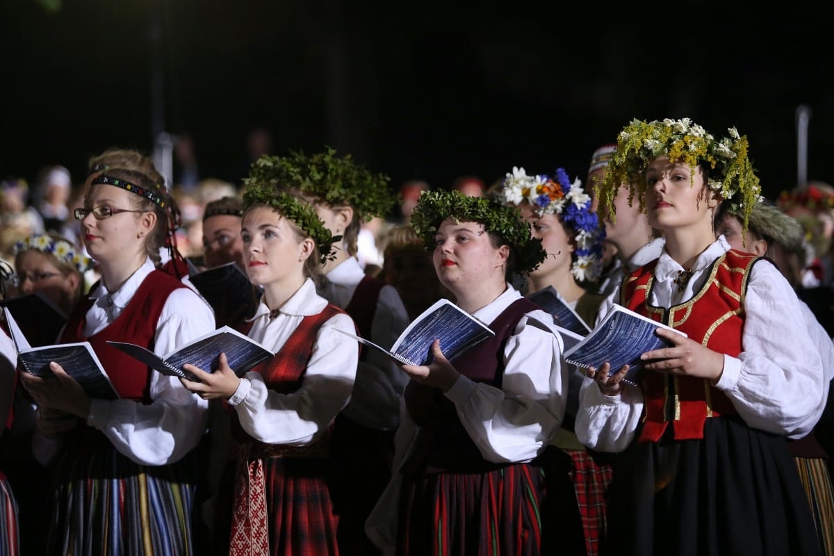 XXVI Vispārējo latviešu Dziesmu un XVI Deju svētku ieskaņas koncerts Bastejkalnā