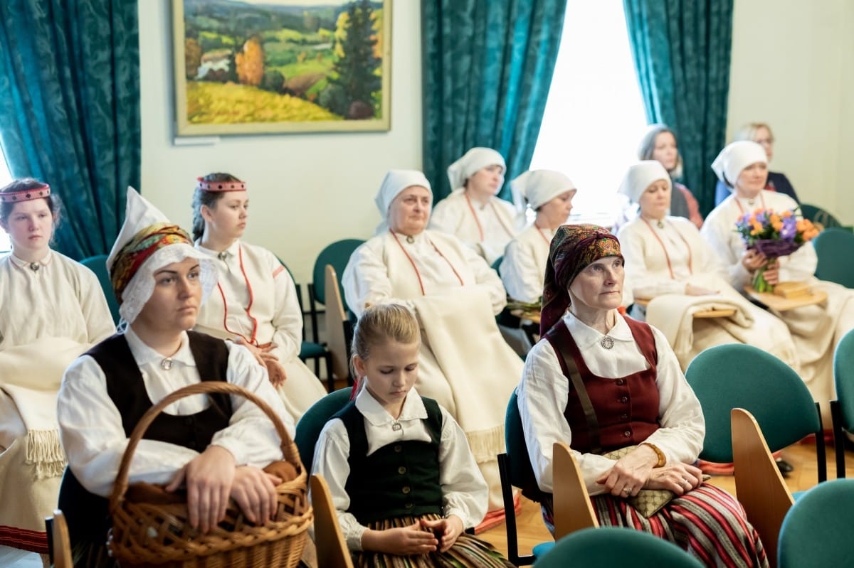 Apliecinājumu par vērtību iekļaušanu Latvijas Nacionālā nemateriālā kultūras mantojuma sarakstā pasniegšanas pasākums