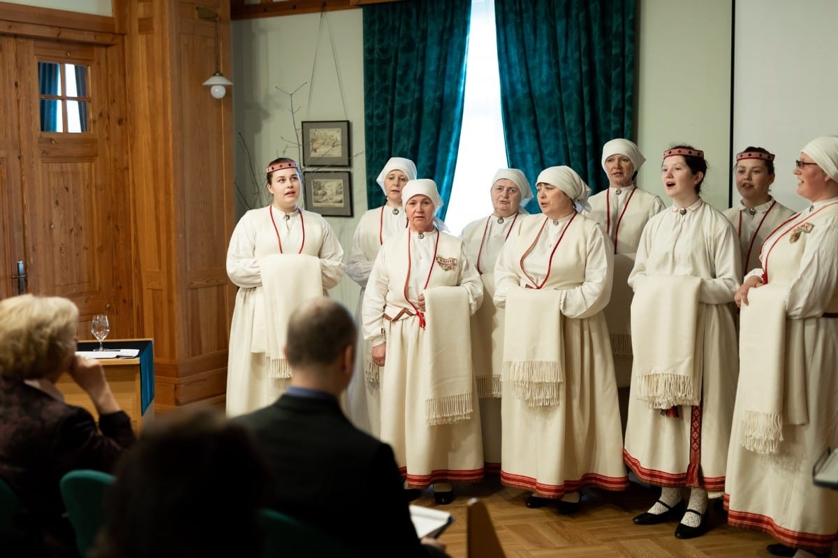 Apliecinājumu par vērtību iekļaušanu Latvijas Nacionālā nemateriālā kultūras mantojuma sarakstā pasniegšanas pasākums