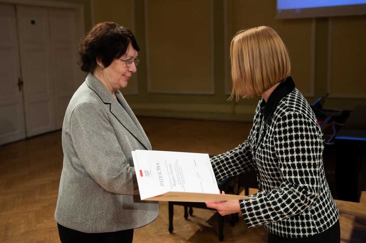 Kultūras ministrijas apbalvojuma un Cimzes balvas 2018.gada pasniegšanas ceremonija