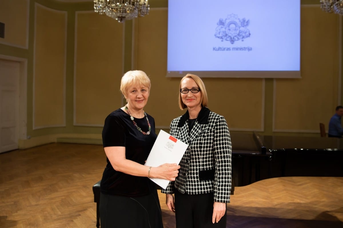 Kultūras ministrijas apbalvojuma un Cimzes balvas 2018.gada pasniegšanas ceremonija