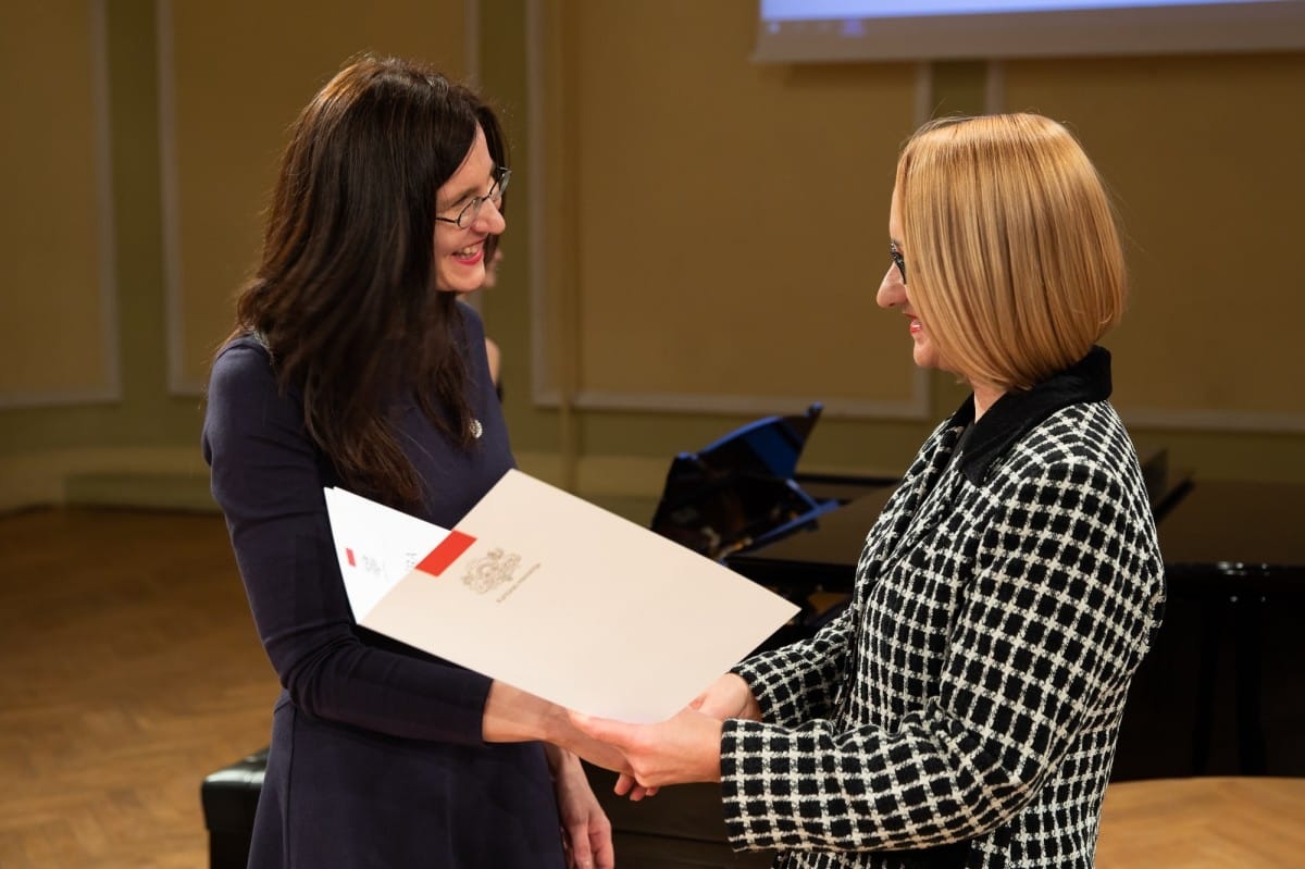 Kultūras ministrijas apbalvojuma un Cimzes balvas 2018.gada pasniegšanas ceremonija