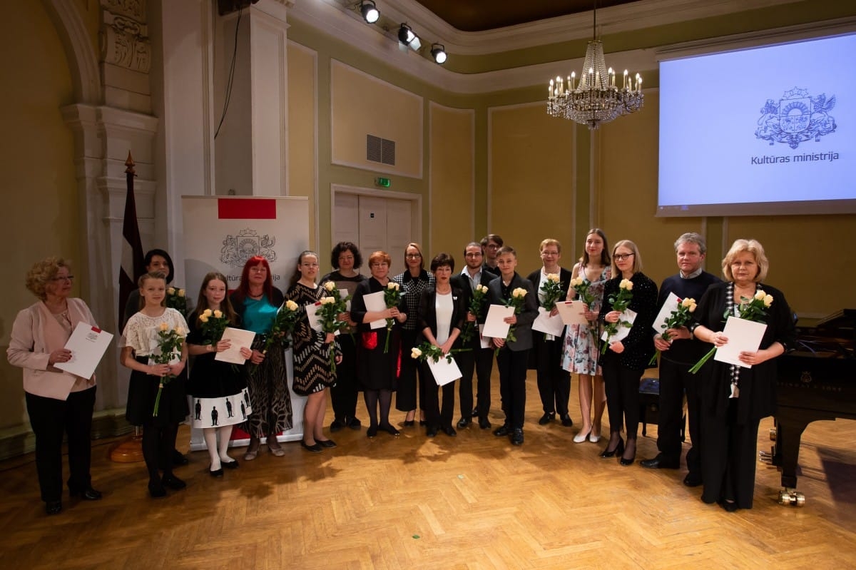 Kultūras ministrijas apbalvojuma un Cimzes balvas 2018.gada pasniegšanas ceremonija