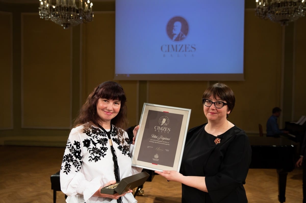 Kultūras ministrijas apbalvojuma un Cimzes balvas 2018.gada pasniegšanas ceremonija