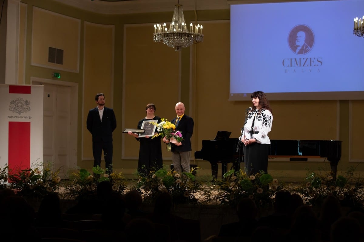 Kultūras ministrijas apbalvojuma un Cimzes balvas 2018.gada pasniegšanas ceremonija
