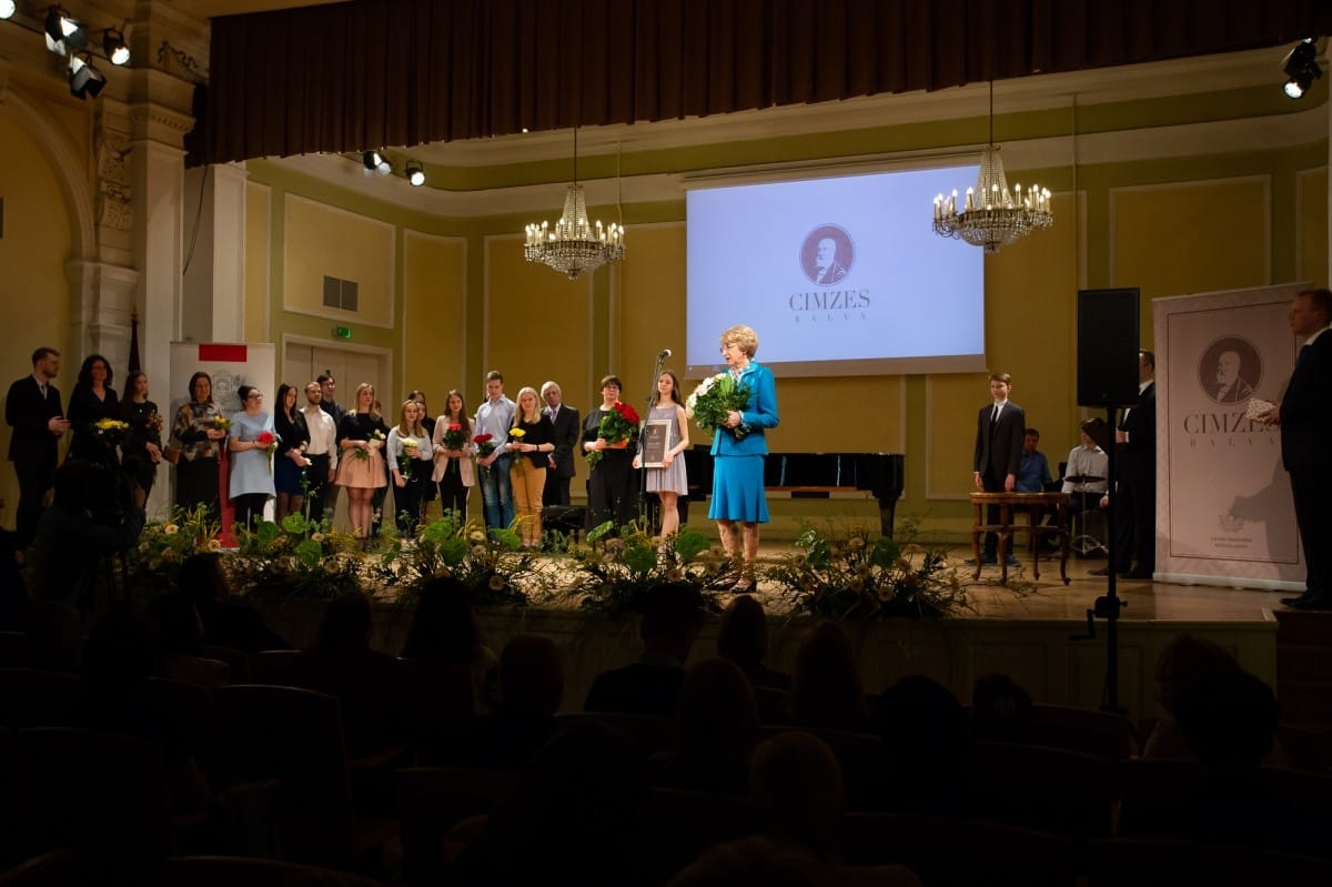 Kultūras ministrijas apbalvojuma un Cimzes balvas 2018.gada pasniegšanas ceremonija