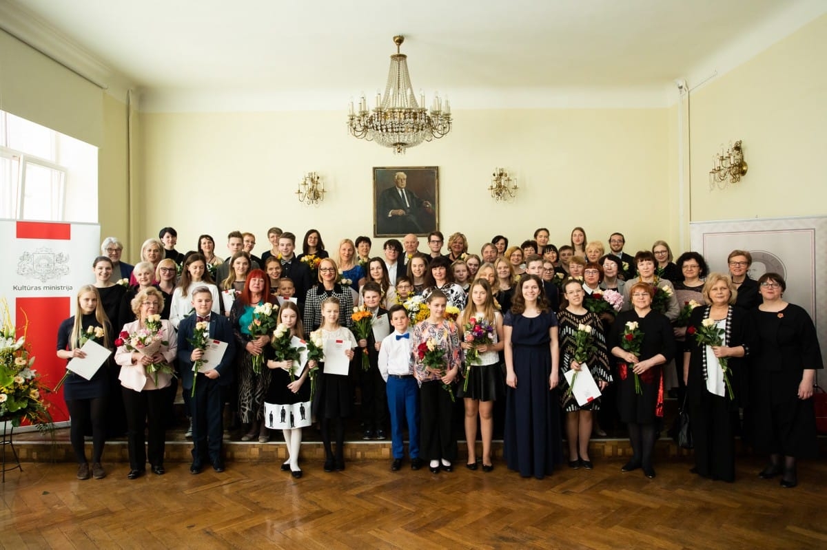 Kultūras ministrijas apbalvojuma un Cimzes balvas 2018.gada pasniegšanas ceremonija