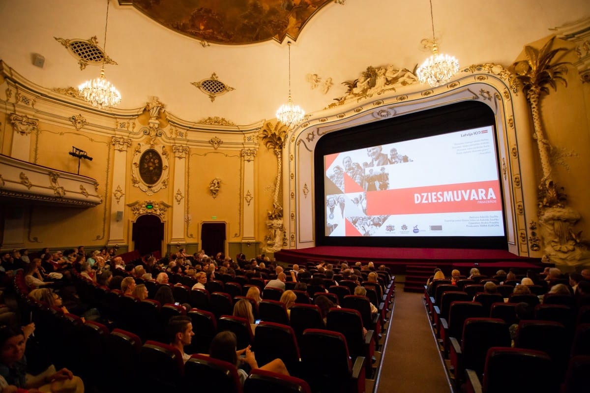 Dokumentālās filmas DZIESMUVARA pirmizrāde
