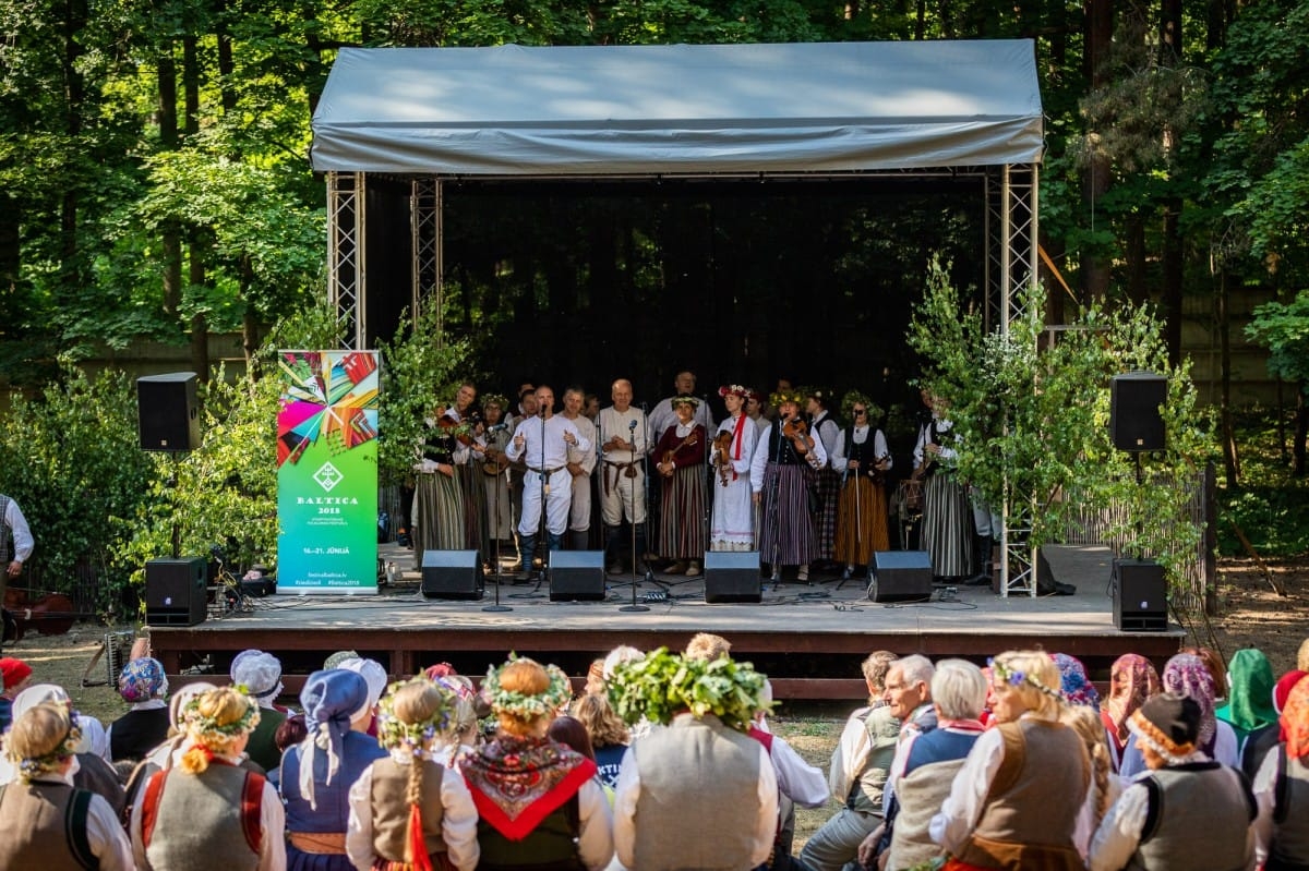 Jāņi Latvijas novados, Starptautiskais folkloras festivāls BALTICA 2018