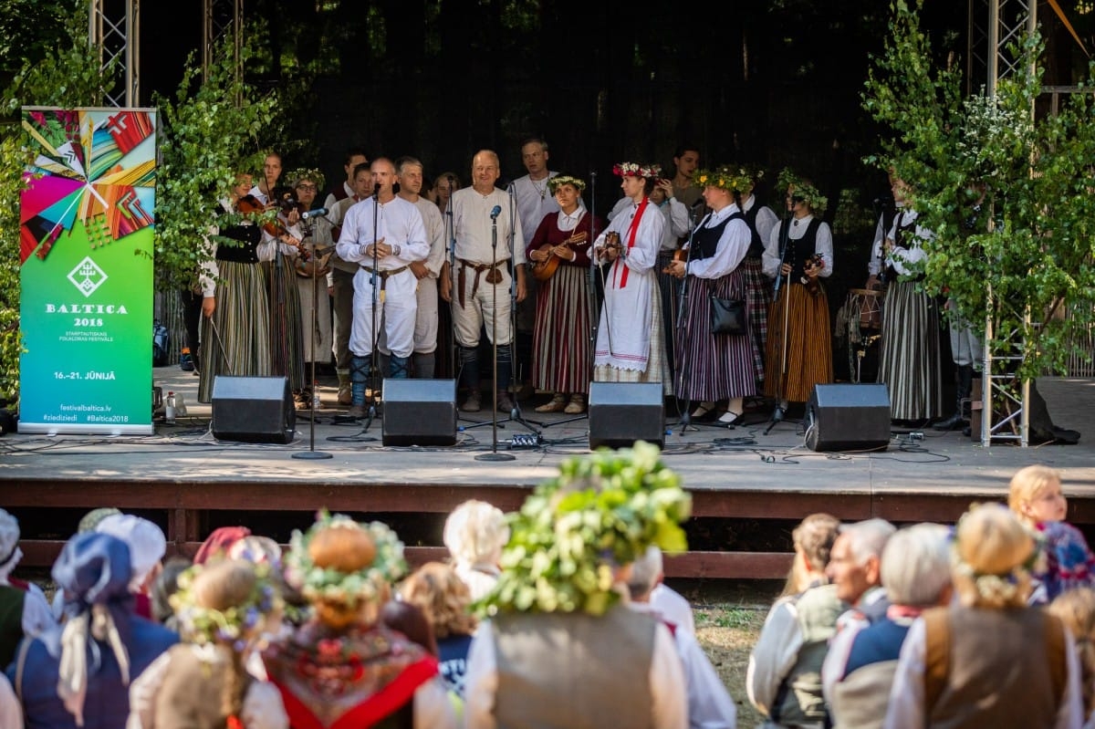 Jāņi Latvijas novados, Starptautiskais folkloras festivāls BALTICA 2018