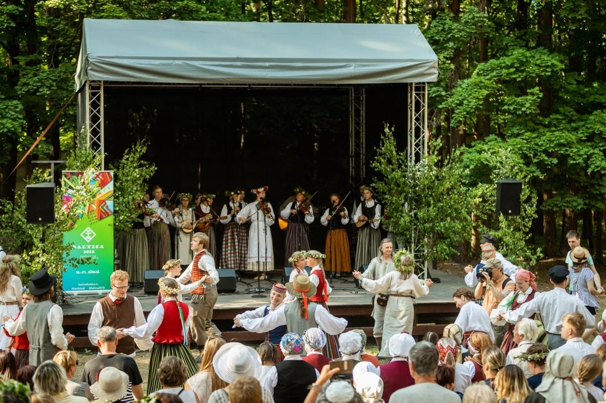 Jāņi Latvijas novados, Starptautiskais folkloras festivāls BALTICA 2018