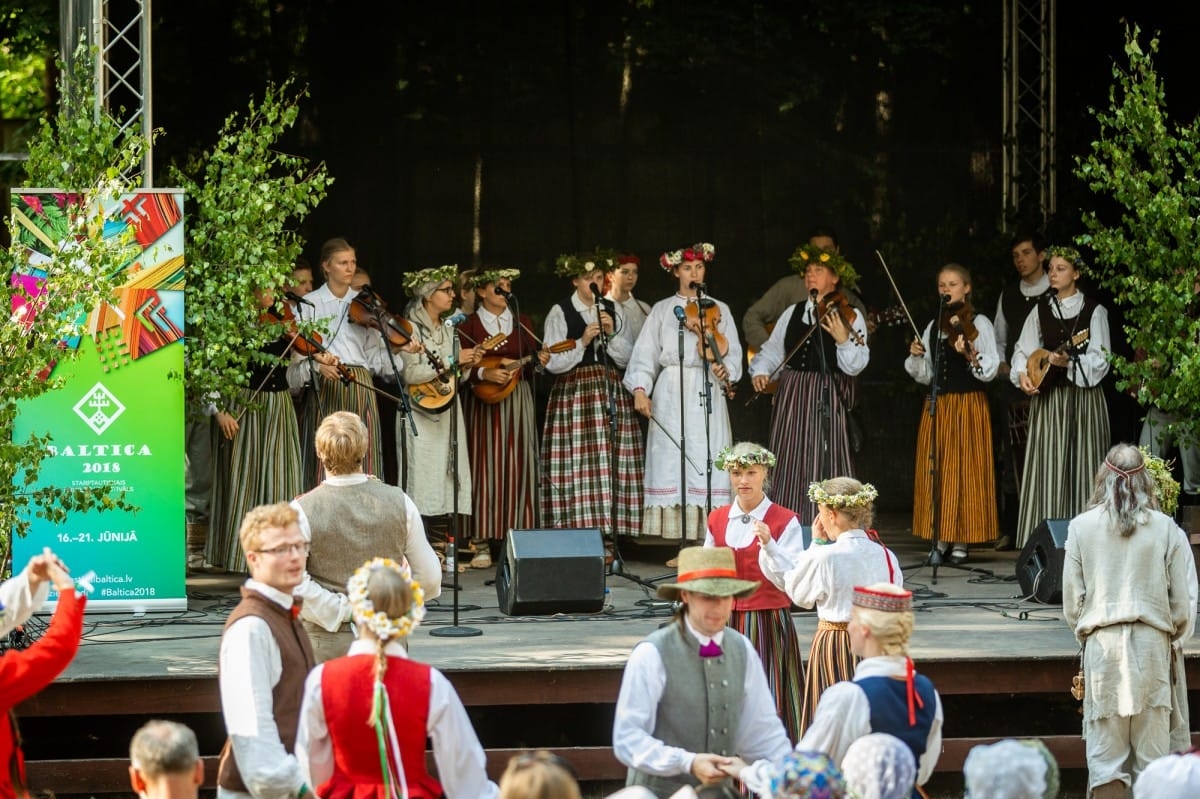 Jāņi Latvijas novados, Starptautiskais folkloras festivāls BALTICA 2018