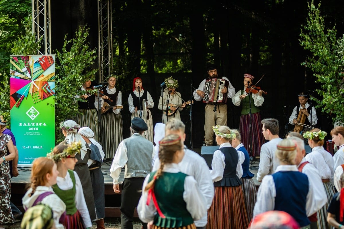 Jāņi Latvijas novados, Starptautiskais folkloras festivāls BALTICA 2018