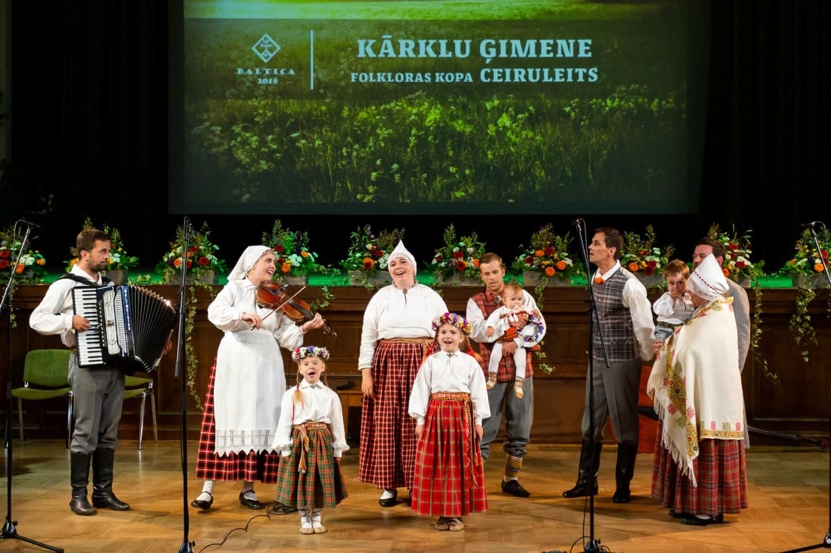 Ģimeņu dižkoncerts "Dzimtas dziesmas", Starptautiskais folkloras festivāls BALTICA 2018