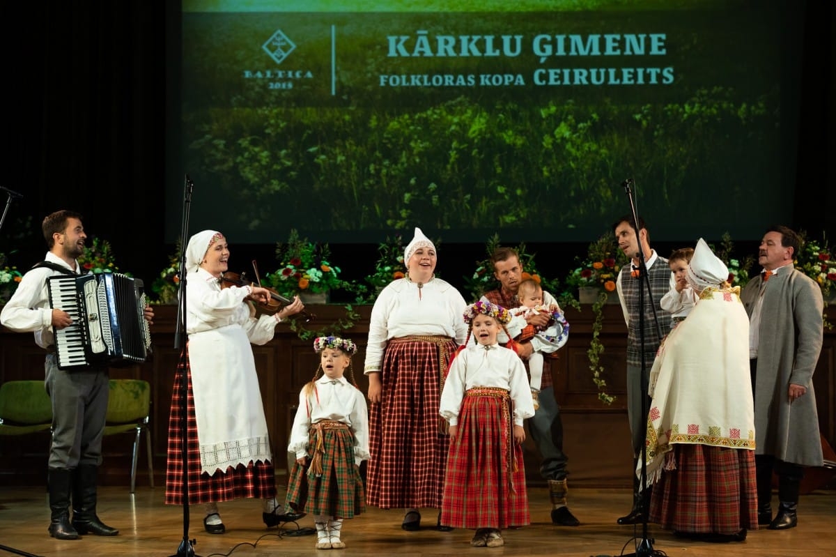 Ģimeņu dižkoncerts "Dzimtas dziesmas", Starptautiskais folkloras festivāls BALTICA 2018