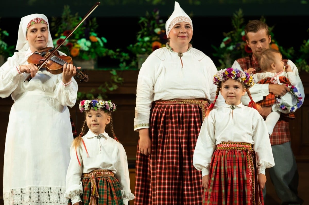 Ģimeņu dižkoncerts "Dzimtas dziesmas", Starptautiskais folkloras festivāls BALTICA 2018