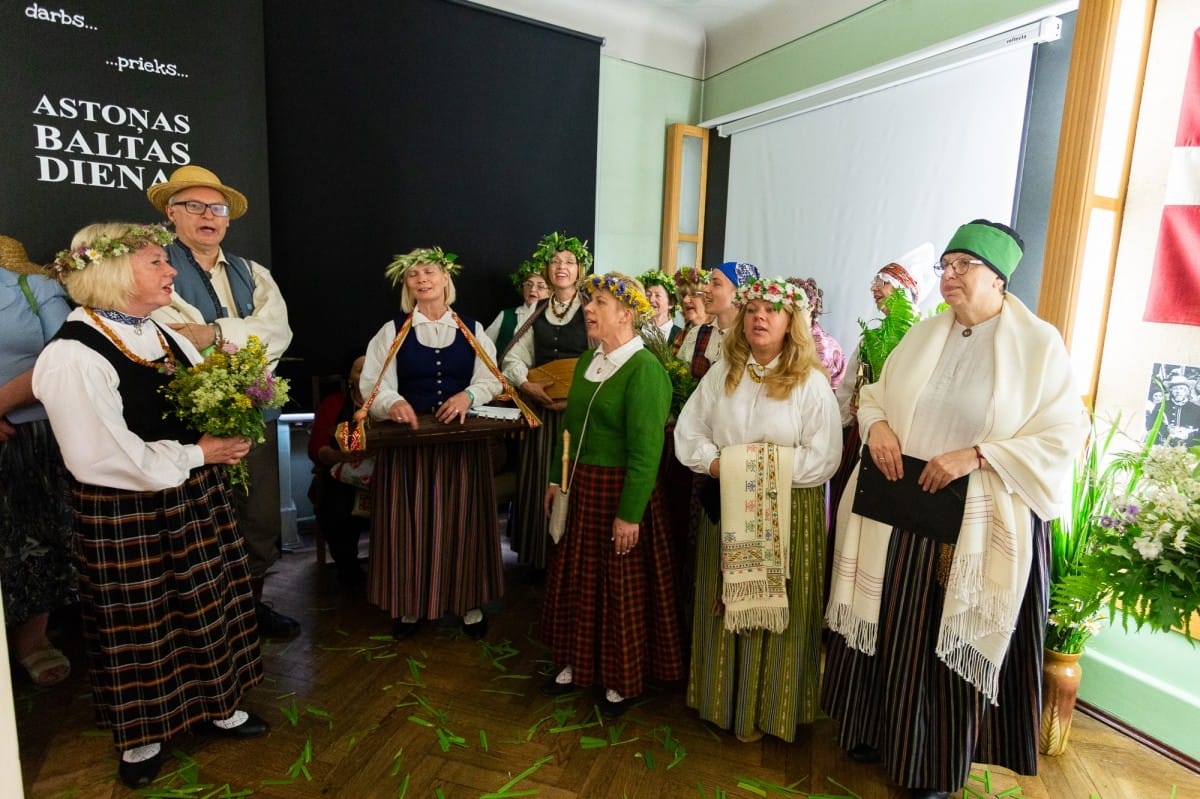 Izstādes "Astoņas baltas dienas - BALTICA Latvijā kopš 1988.gada" atklāšana Starptautiskais folkloras festivāls BALTICA 2018