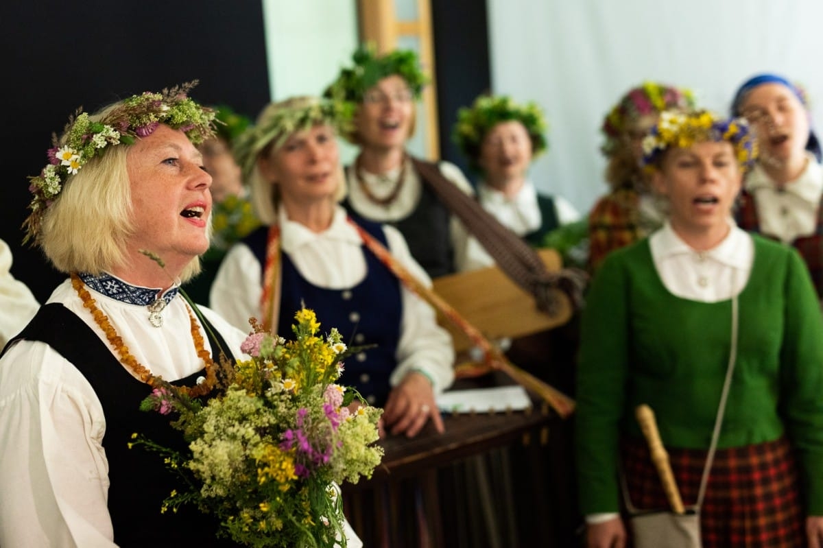 Izstādes "Astoņas baltas dienas - BALTICA Latvijā kopš 1988.gada" atklāšana Starptautiskais folkloras festivāls BALTICA 2018