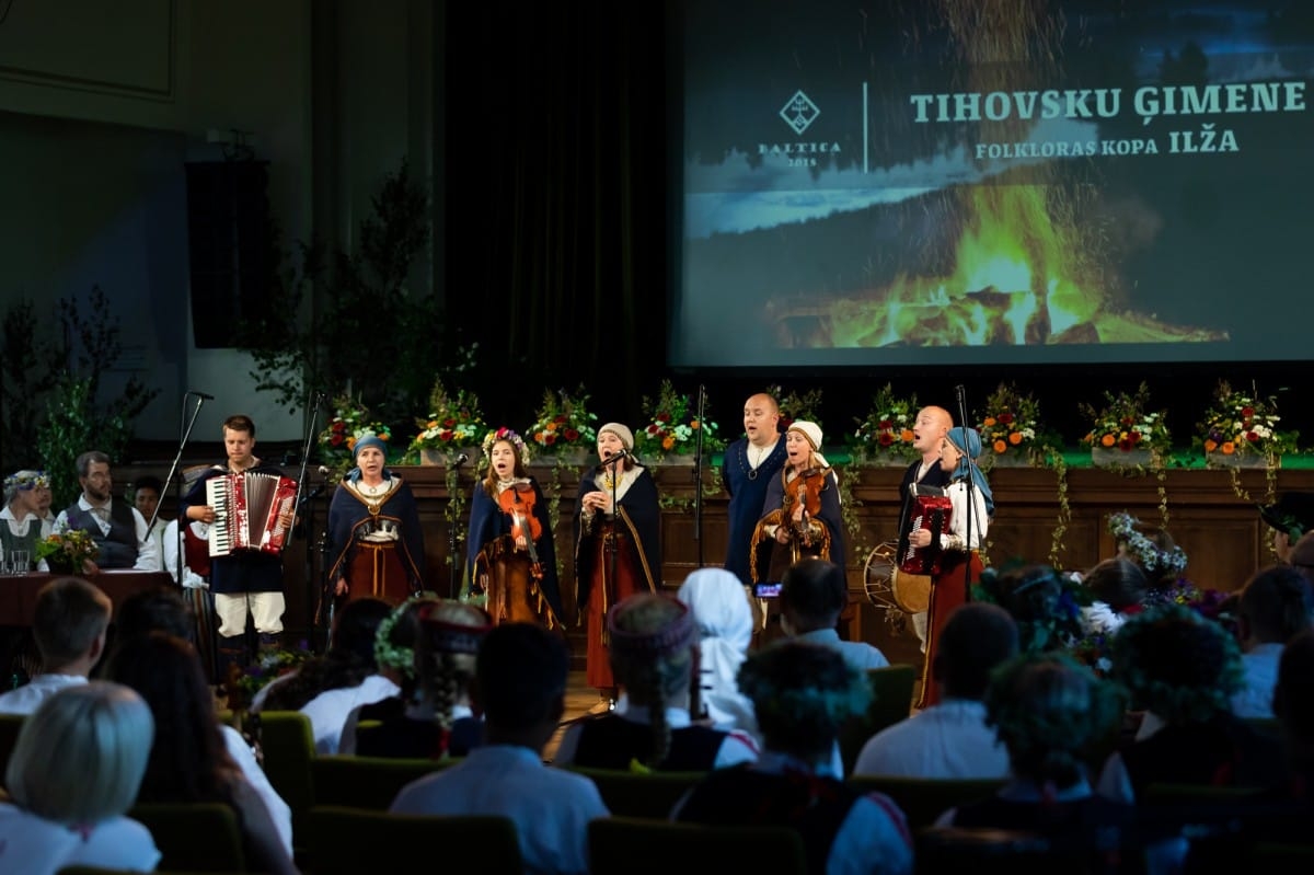 Ģimeņu dižkoncerts "Dzimtas dziesmas", Starptautiskais folkloras festivāls BALTICA 2018