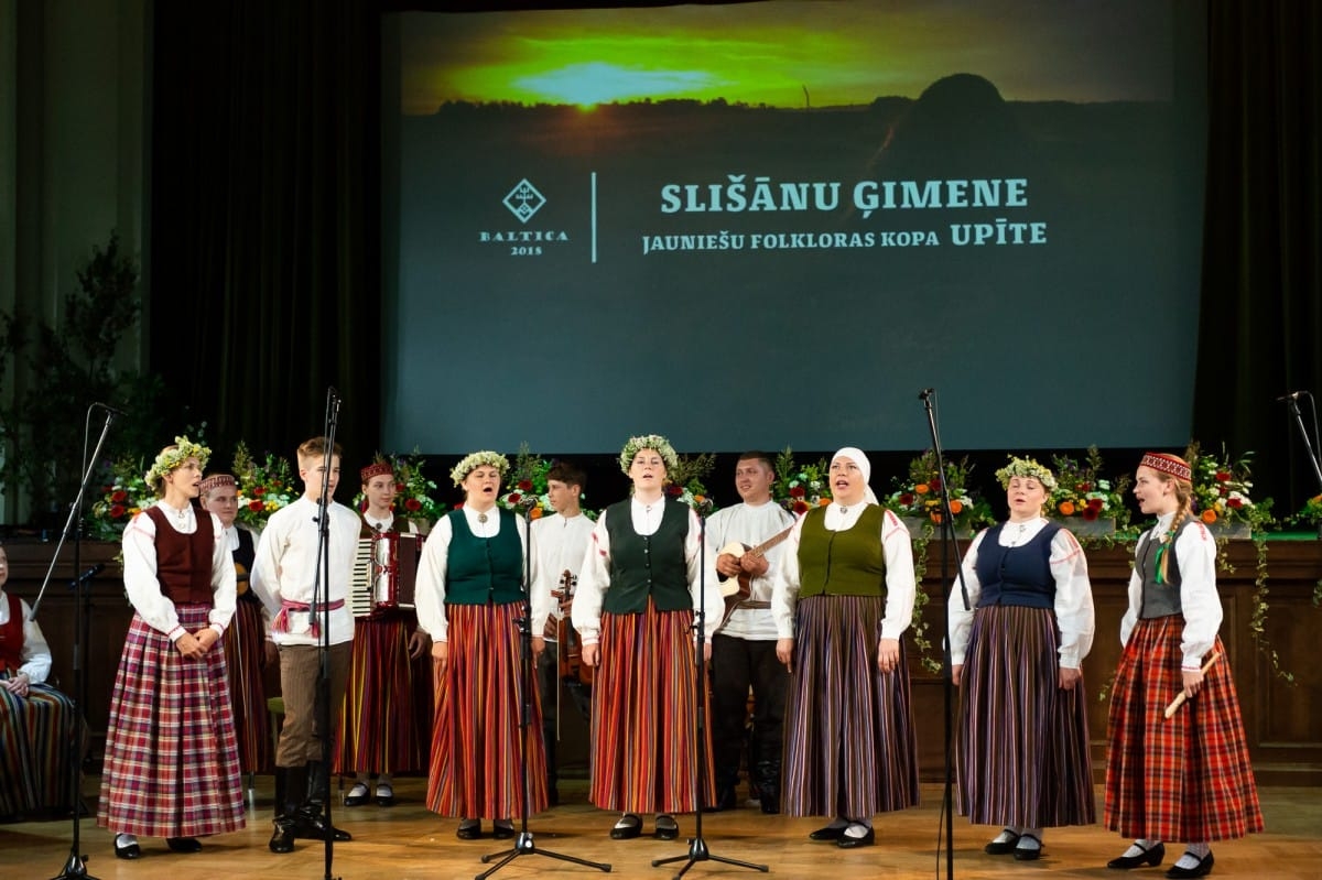 Ģimeņu dižkoncerts "Dzimtas dziesmas", Starptautiskais folkloras festivāls BALTICA 2018