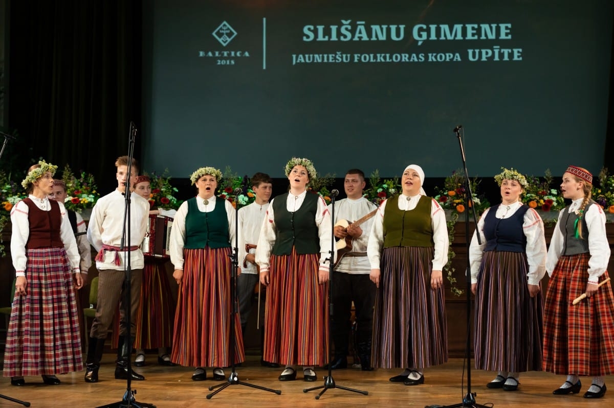 Ģimeņu dižkoncerts "Dzimtas dziesmas", Starptautiskais folkloras festivāls BALTICA 2018