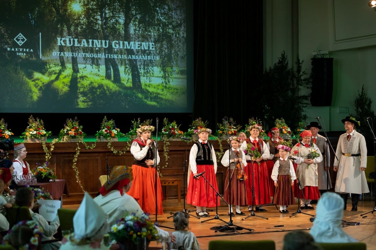 Ģimeņu dižkoncerts "Dzimtas dziesmas", Starptautiskais folkloras festivāls BALTICA 2018