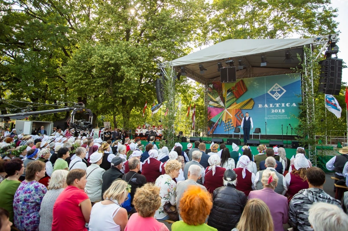 Starptautiskais folkloras festivāls BALTICA 2018