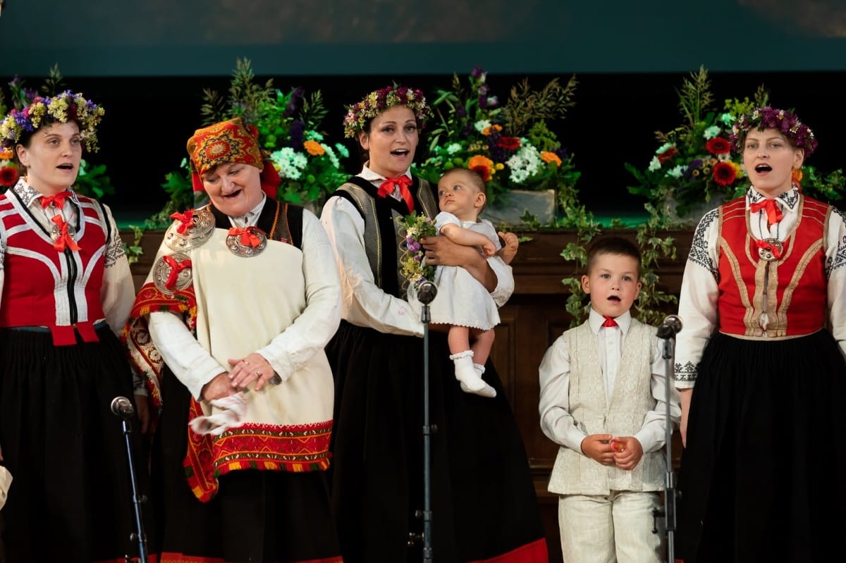 Ģimeņu dižkoncerts "Dzimtas dziesmas", Starptautiskais folkloras festivāls BALTICA 2018