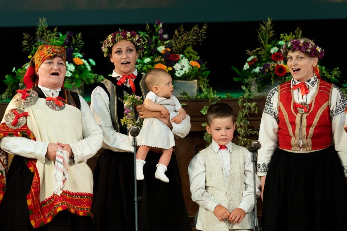 Ģimeņu dižkoncerts "Dzimtas dziesmas", Starptautiskais folkloras festivāls BALTICA 2018