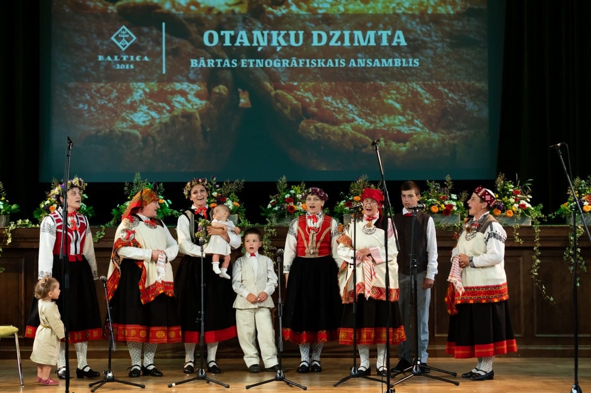 Ģimeņu dižkoncerts "Dzimtas dziesmas", Starptautiskais folkloras festivāls BALTICA 2018