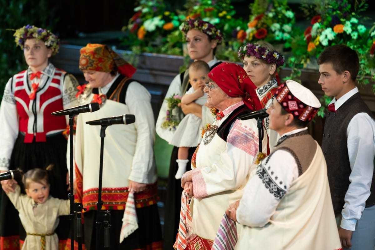 Ģimeņu dižkoncerts "Dzimtas dziesmas", Starptautiskais folkloras festivāls BALTICA 2018