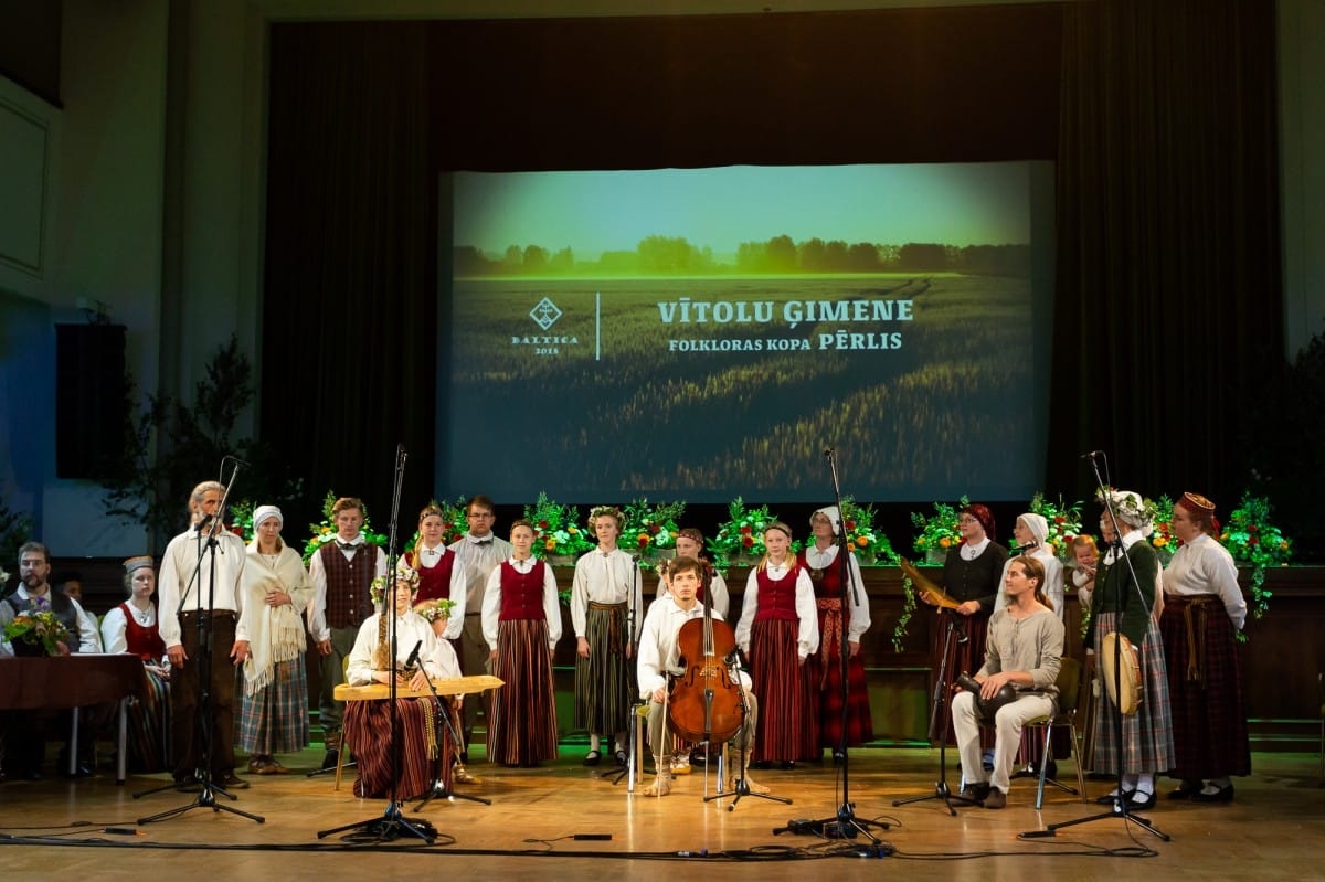 Ģimeņu dižkoncerts "Dzimtas dziesmas", Starptautiskais folkloras festivāls BALTICA 2018