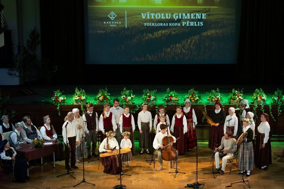 Ģimeņu dižkoncerts "Dzimtas dziesmas", Starptautiskais folkloras festivāls BALTICA 2018