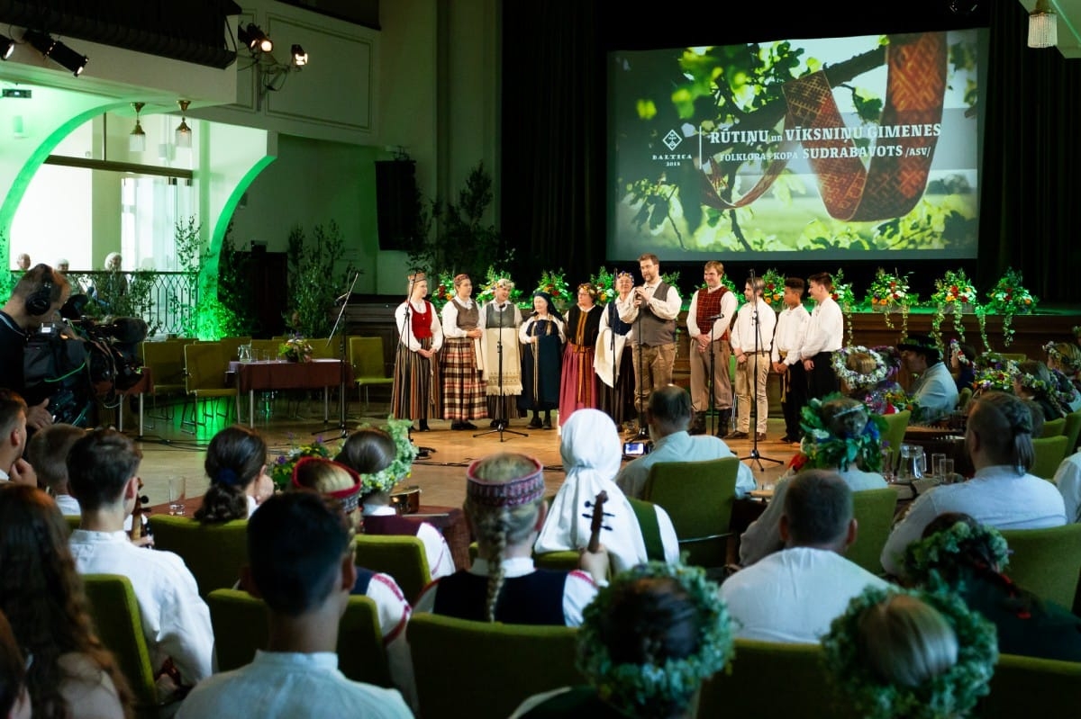 Ģimeņu dižkoncerts "Dzimtas dziesmas", Starptautiskais folkloras festivāls BALTICA 2018