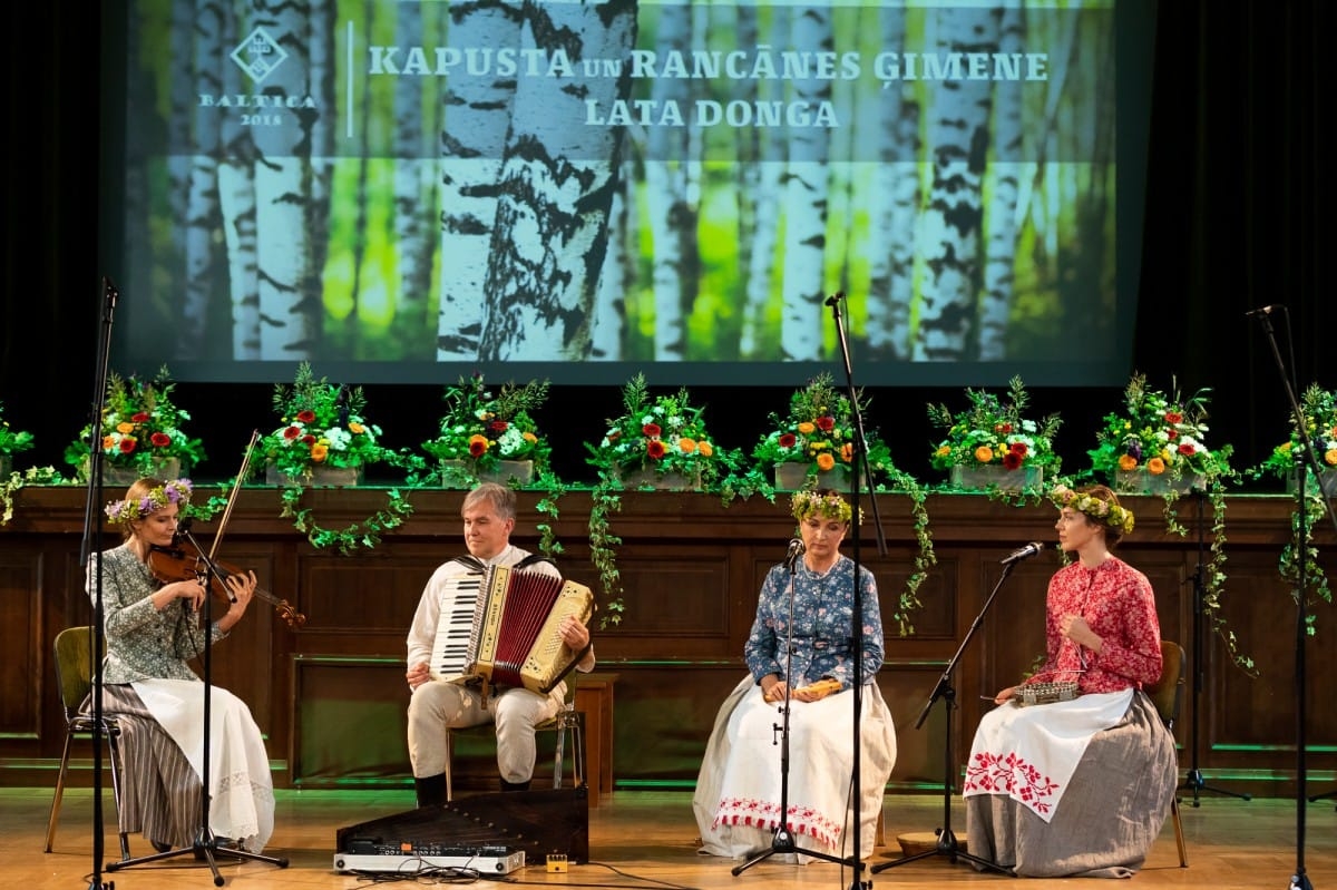 Ģimeņu dižkoncerts "Dzimtas dziesmas", Starptautiskais folkloras festivāls BALTICA 2018