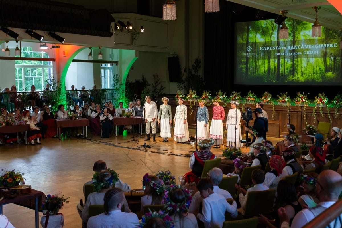 Ģimeņu dižkoncerts "Dzimtas dziesmas", Starptautiskais folkloras festivāls BALTICA 2018