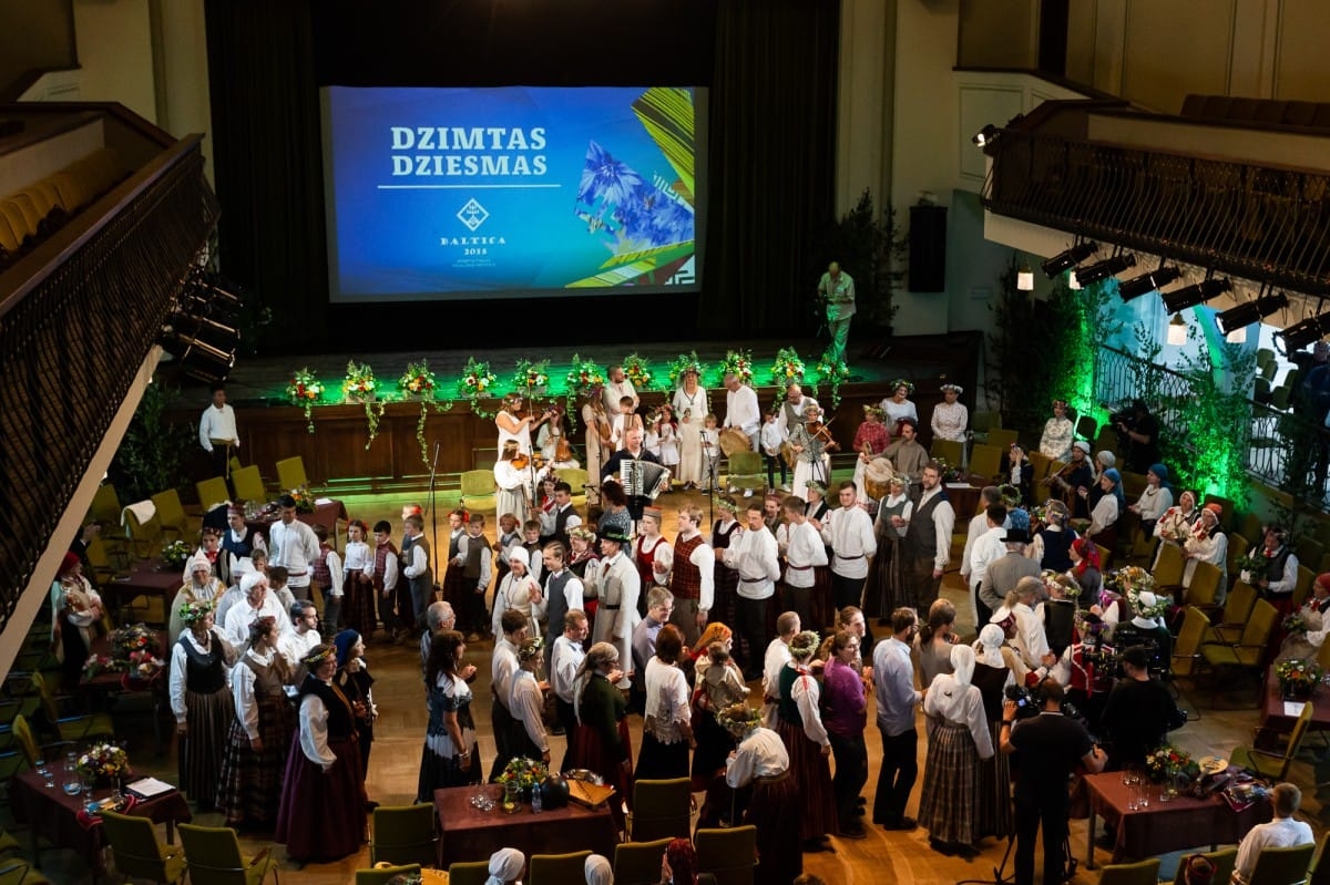 Ģimeņu dižkoncerts "Dzimtas dziesmas", Starptautiskais folkloras festivāls BALTICA 2018