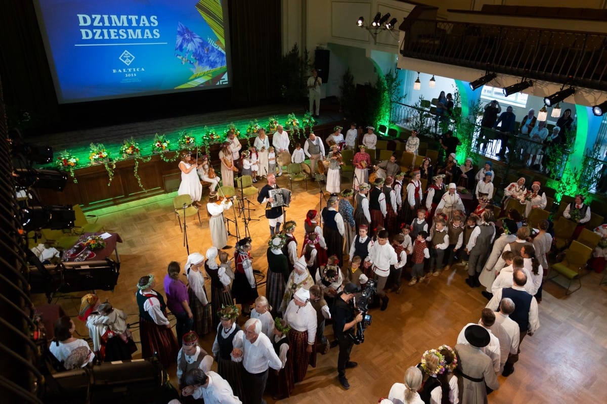 Ģimeņu dižkoncerts "Dzimtas dziesmas", Starptautiskais folkloras festivāls BALTICA 2018