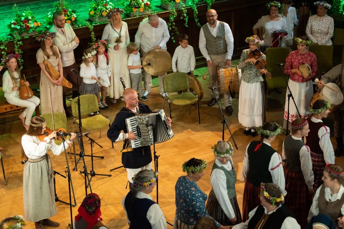 Ģimeņu dižkoncerts "Dzimtas dziesmas", Starptautiskais folkloras festivāls BALTICA 2018