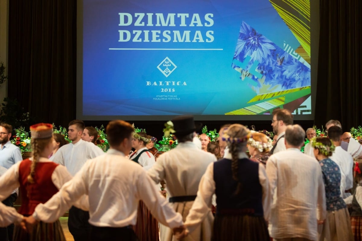 Ģimeņu dižkoncerts "Dzimtas dziesmas", Starptautiskais folkloras festivāls BALTICA 2018