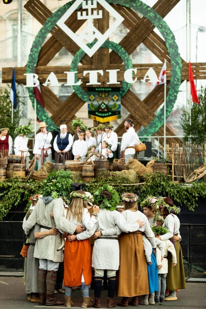 Vasaras saulgrieži Rīgā, Starptautiskais folkloras festivāls BALTICA 2018