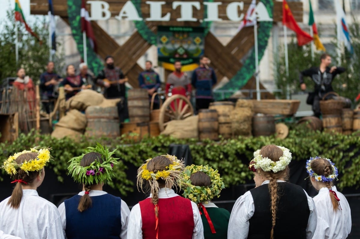 Vasaras saulgrieži Rīgā, Starptautiskais folkloras festivāls BALTICA 2018