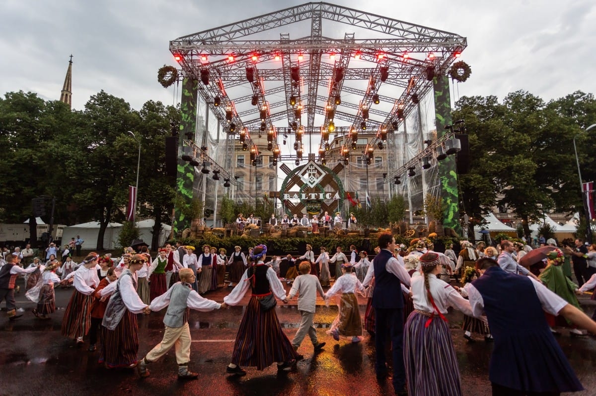 Vasaras saulgrieži Rīgā, Starptautiskais folkloras festivāls BALTICA 2018