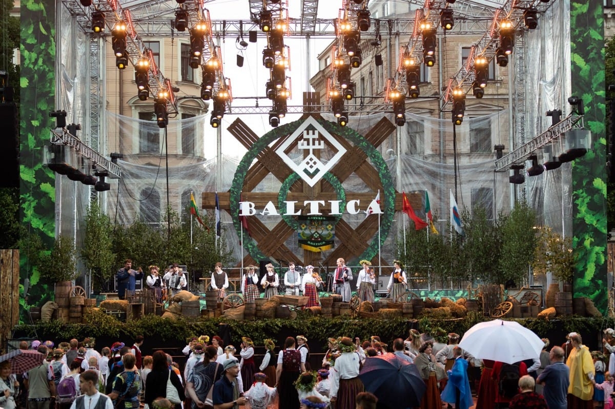 Vasaras saulgrieži Rīgā, Starptautiskais folkloras festivāls BALTICA 2018