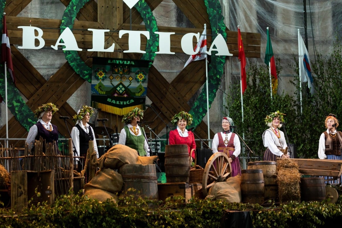 Vasaras saulgrieži Rīgā, Starptautiskais folkloras festivāls BALTICA 2018