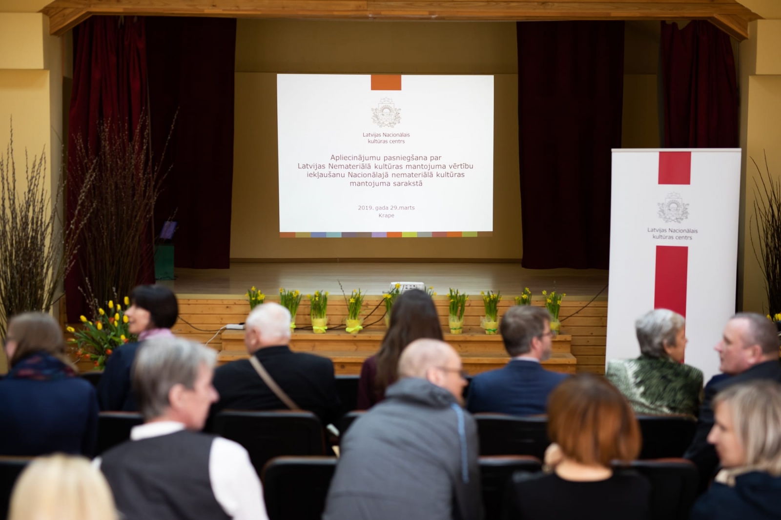 Apliecinājumu par vērtību iekļaušanu Latvijas Nacionālā nemateriālā kultūras mantojuma sarakstā pasniegšanas pasākums 2019